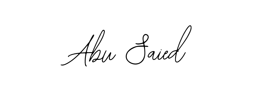Bearetta-2O07w is a professional signature style that is perfect for those who want to add a touch of class to their signature. It is also a great choice for those who want to make their signature more unique. Get Abu Saied name to fancy signature for free. Abu Saied signature style 12 images and pictures png