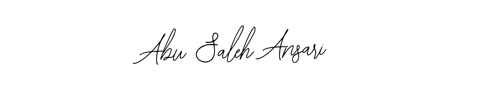 Make a beautiful signature design for name Abu Saleh Ansari. Use this online signature maker to create a handwritten signature for free. Abu Saleh Ansari signature style 12 images and pictures png
