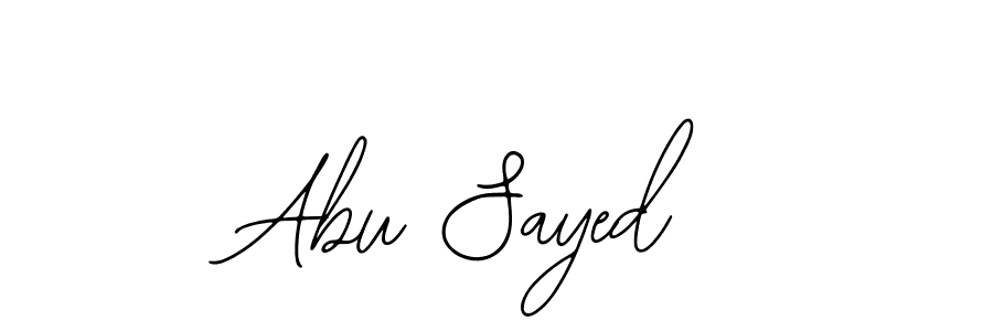 It looks lik you need a new signature style for name Abu Sayed. Design unique handwritten (Bearetta-2O07w) signature with our free signature maker in just a few clicks. Abu Sayed signature style 12 images and pictures png