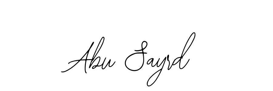 Best and Professional Signature Style for Abu Sayrd. Bearetta-2O07w Best Signature Style Collection. Abu Sayrd signature style 12 images and pictures png
