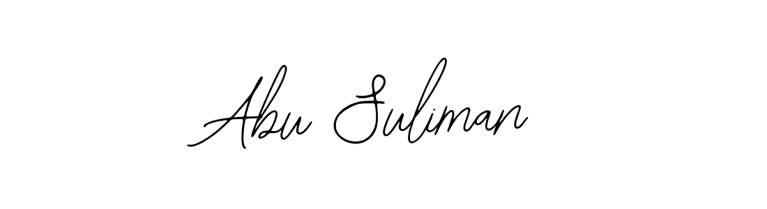 Also we have Abu Suliman name is the best signature style. Create professional handwritten signature collection using Bearetta-2O07w autograph style. Abu Suliman signature style 12 images and pictures png