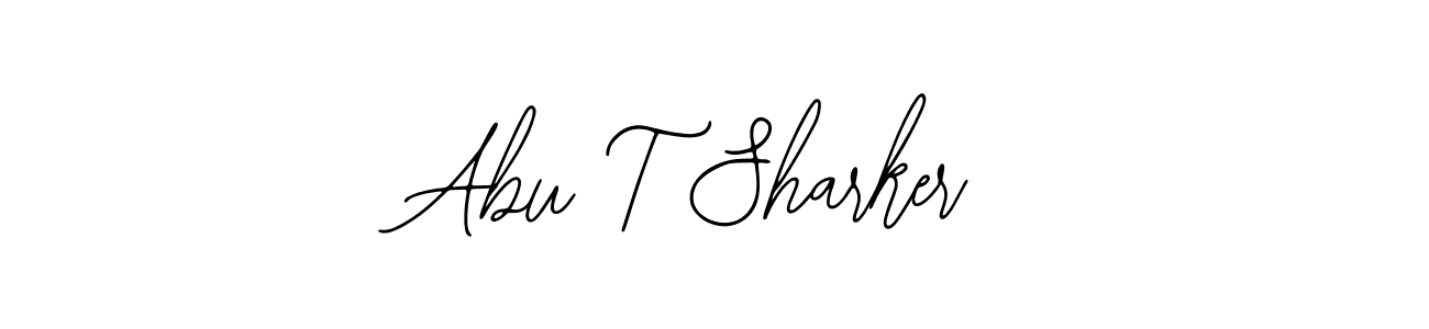 Design your own signature with our free online signature maker. With this signature software, you can create a handwritten (Bearetta-2O07w) signature for name Abu T Sharker. Abu T Sharker signature style 12 images and pictures png