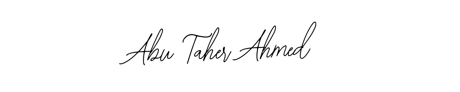 You can use this online signature creator to create a handwritten signature for the name Abu Taher Ahmed. This is the best online autograph maker. Abu Taher Ahmed signature style 12 images and pictures png