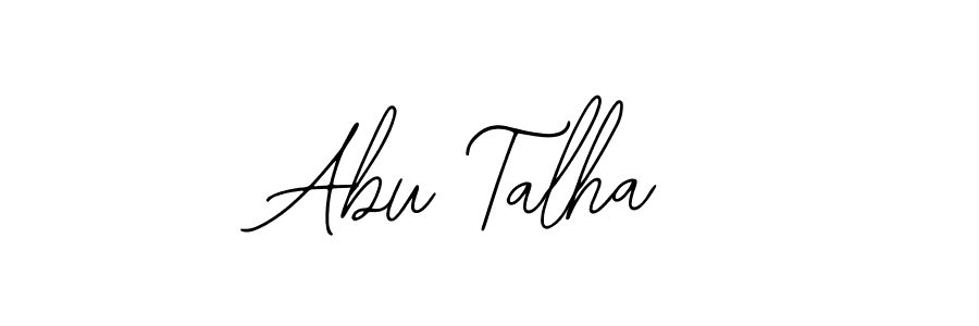 Create a beautiful signature design for name Abu Talha. With this signature (Bearetta-2O07w) fonts, you can make a handwritten signature for free. Abu Talha signature style 12 images and pictures png