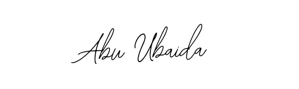 Similarly Bearetta-2O07w is the best handwritten signature design. Signature creator online .You can use it as an online autograph creator for name Abu Ubaida. Abu Ubaida signature style 12 images and pictures png