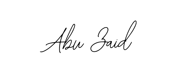Also we have Abu Zaid name is the best signature style. Create professional handwritten signature collection using Bearetta-2O07w autograph style. Abu Zaid signature style 12 images and pictures png