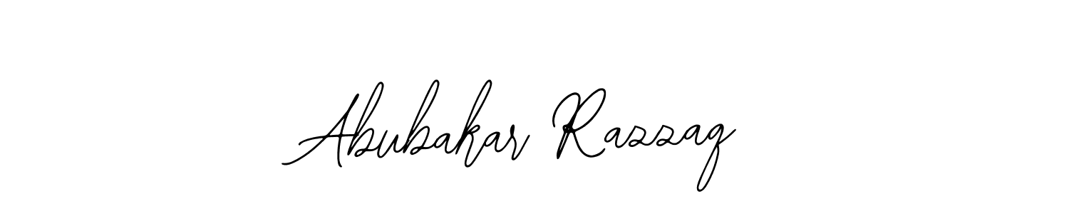 Abubakar Razzaq stylish signature style. Best Handwritten Sign (Bearetta-2O07w) for my name. Handwritten Signature Collection Ideas for my name Abubakar Razzaq. Abubakar Razzaq signature style 12 images and pictures png