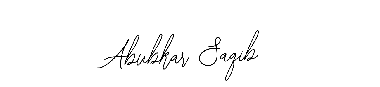 Make a beautiful signature design for name Abubkar Saqib. With this signature (Bearetta-2O07w) style, you can create a handwritten signature for free. Abubkar Saqib signature style 12 images and pictures png