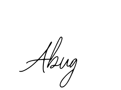 Abug stylish signature style. Best Handwritten Sign (Bearetta-2O07w) for my name. Handwritten Signature Collection Ideas for my name Abug. Abug signature style 12 images and pictures png
