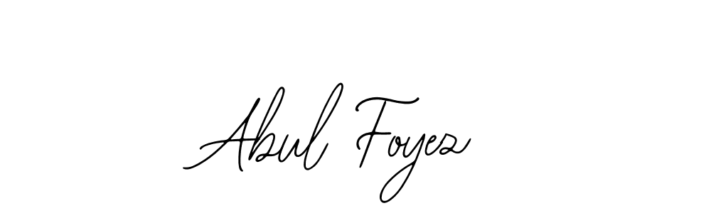 Make a beautiful signature design for name Abul Foyez. With this signature (Bearetta-2O07w) style, you can create a handwritten signature for free. Abul Foyez signature style 12 images and pictures png