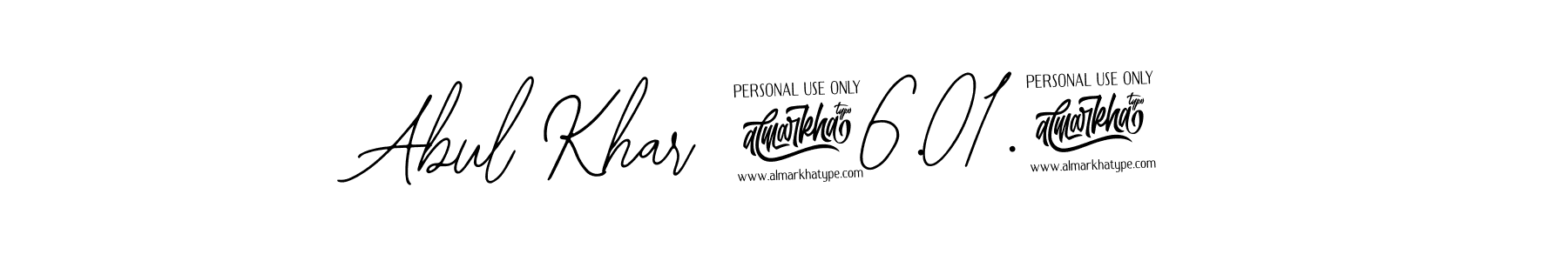 The best way (Bearetta-2O07w) to make a short signature is to pick only two or three words in your name. The name Abul Khar 26.01.25 include a total of six letters. For converting this name. Abul Khar 26.01.25 signature style 12 images and pictures png