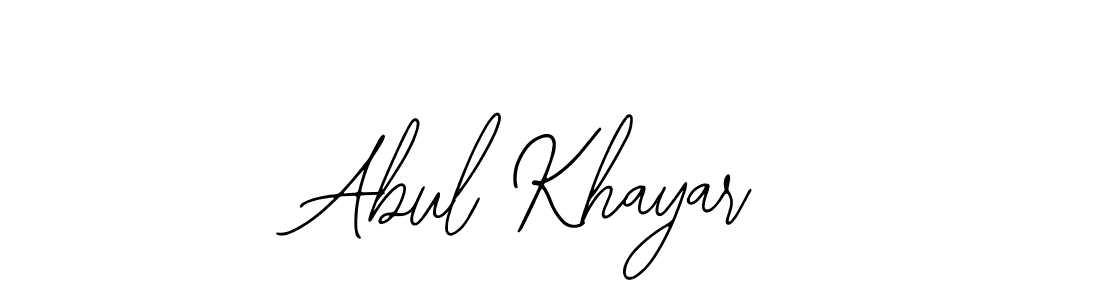 Create a beautiful signature design for name Abul Khayar. With this signature (Bearetta-2O07w) fonts, you can make a handwritten signature for free. Abul Khayar signature style 12 images and pictures png