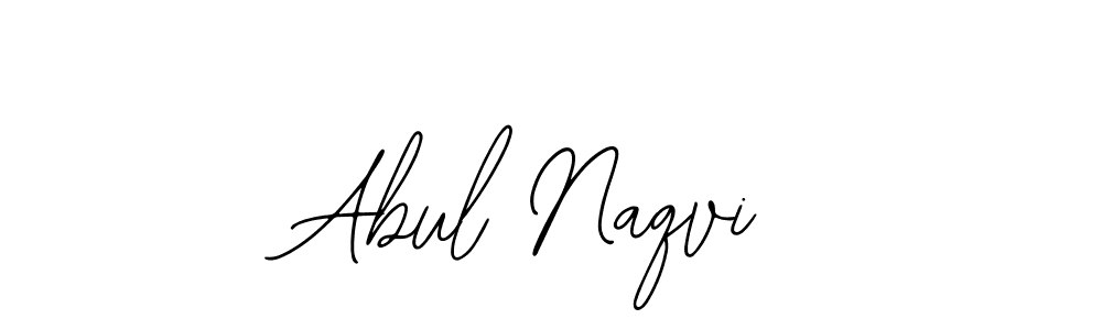 Similarly Bearetta-2O07w is the best handwritten signature design. Signature creator online .You can use it as an online autograph creator for name Abul Naqvi. Abul Naqvi signature style 12 images and pictures png