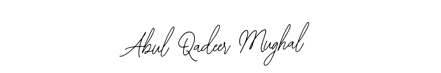 Abul Qadeer Mughal stylish signature style. Best Handwritten Sign (Bearetta-2O07w) for my name. Handwritten Signature Collection Ideas for my name Abul Qadeer Mughal. Abul Qadeer Mughal signature style 12 images and pictures png