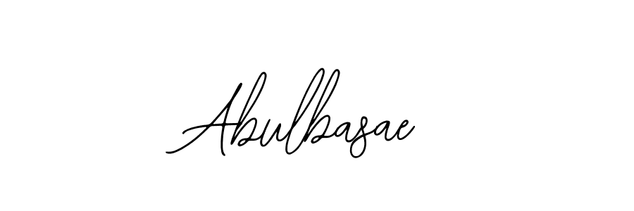 It looks lik you need a new signature style for name Abulbasae. Design unique handwritten (Bearetta-2O07w) signature with our free signature maker in just a few clicks. Abulbasae signature style 12 images and pictures png