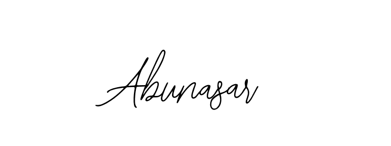 Abunasar stylish signature style. Best Handwritten Sign (Bearetta-2O07w) for my name. Handwritten Signature Collection Ideas for my name Abunasar. Abunasar signature style 12 images and pictures png