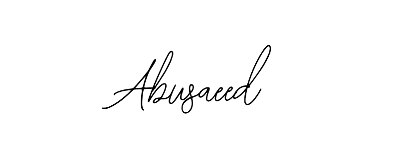 The best way (Bearetta-2O07w) to make a short signature is to pick only two or three words in your name. The name Abusaeed include a total of six letters. For converting this name. Abusaeed signature style 12 images and pictures png