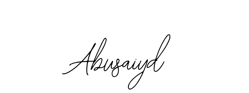 The best way (Bearetta-2O07w) to make a short signature is to pick only two or three words in your name. The name Abusaiyd include a total of six letters. For converting this name. Abusaiyd signature style 12 images and pictures png