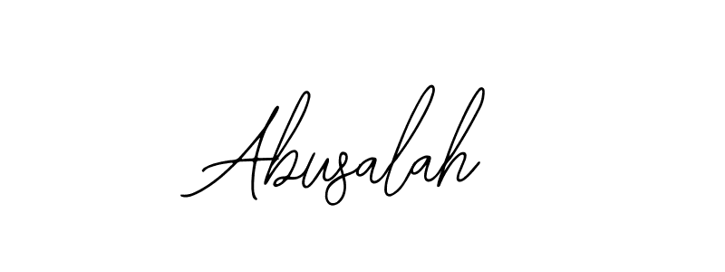 Abusalah stylish signature style. Best Handwritten Sign (Bearetta-2O07w) for my name. Handwritten Signature Collection Ideas for my name Abusalah. Abusalah signature style 12 images and pictures png