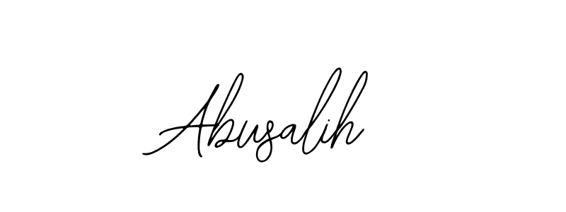 Use a signature maker to create a handwritten signature online. With this signature software, you can design (Bearetta-2O07w) your own signature for name Abusalih. Abusalih signature style 12 images and pictures png