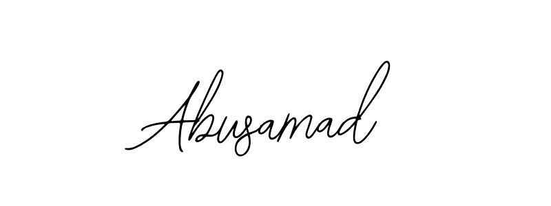 The best way (Bearetta-2O07w) to make a short signature is to pick only two or three words in your name. The name Abusamad include a total of six letters. For converting this name. Abusamad signature style 12 images and pictures png