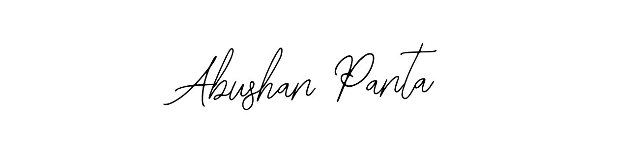 Make a short Abushan Panta signature style. Manage your documents anywhere anytime using Bearetta-2O07w. Create and add eSignatures, submit forms, share and send files easily. Abushan Panta signature style 12 images and pictures png