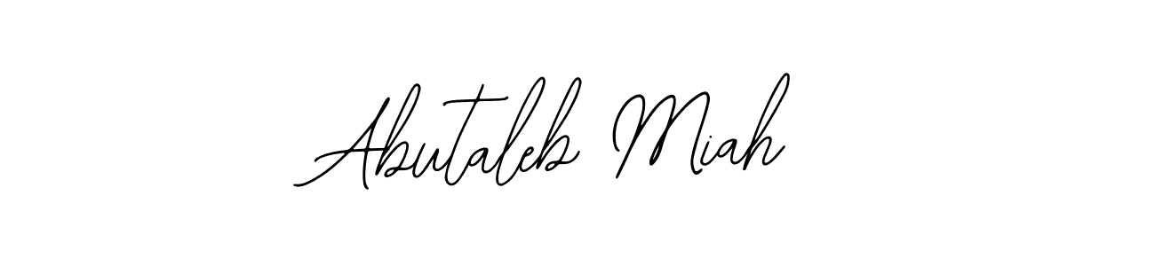 Make a beautiful signature design for name Abutaleb Miah. With this signature (Bearetta-2O07w) style, you can create a handwritten signature for free. Abutaleb Miah signature style 12 images and pictures png