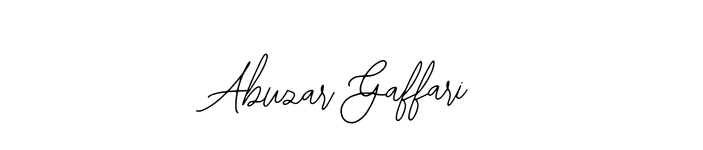 Create a beautiful signature design for name Abuzar Gaffari. With this signature (Bearetta-2O07w) fonts, you can make a handwritten signature for free. Abuzar Gaffari signature style 12 images and pictures png