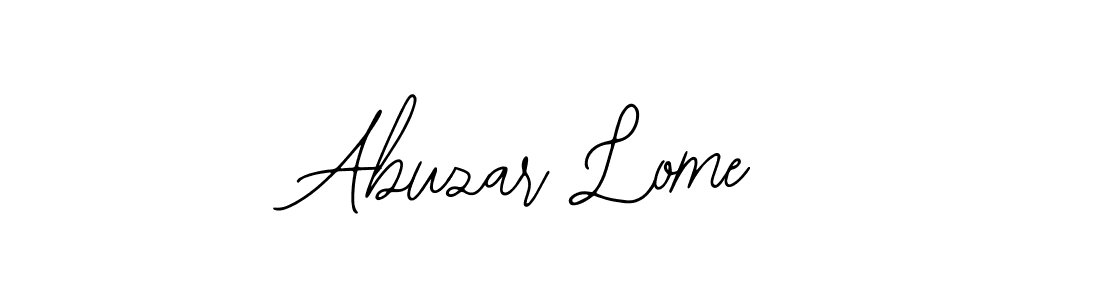 Abuzar Lome stylish signature style. Best Handwritten Sign (Bearetta-2O07w) for my name. Handwritten Signature Collection Ideas for my name Abuzar Lome. Abuzar Lome signature style 12 images and pictures png