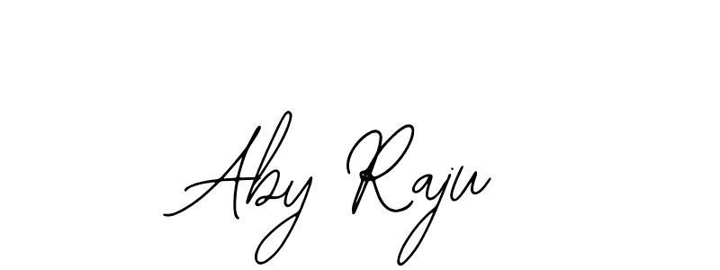 Similarly Bearetta-2O07w is the best handwritten signature design. Signature creator online .You can use it as an online autograph creator for name Aby Raju. Aby Raju signature style 12 images and pictures png