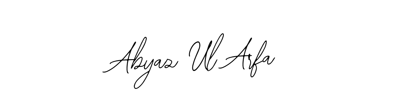 Create a beautiful signature design for name Abyaz Ul Arfa. With this signature (Bearetta-2O07w) fonts, you can make a handwritten signature for free. Abyaz Ul Arfa signature style 12 images and pictures png