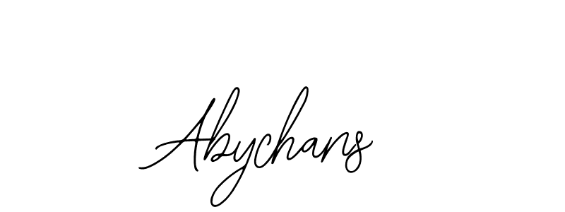 Make a beautiful signature design for name Abychans. With this signature (Bearetta-2O07w) style, you can create a handwritten signature for free. Abychans signature style 12 images and pictures png