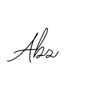 Abz stylish signature style. Best Handwritten Sign (Bearetta-2O07w) for my name. Handwritten Signature Collection Ideas for my name Abz. Abz signature style 12 images and pictures png