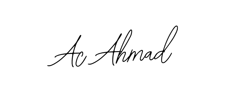 How to Draw Ac Ahmad signature style? Bearetta-2O07w is a latest design signature styles for name Ac Ahmad. Ac Ahmad signature style 12 images and pictures png