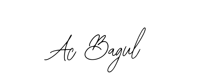 if you are searching for the best signature style for your name Ac Bagul. so please give up your signature search. here we have designed multiple signature styles  using Bearetta-2O07w. Ac Bagul signature style 12 images and pictures png