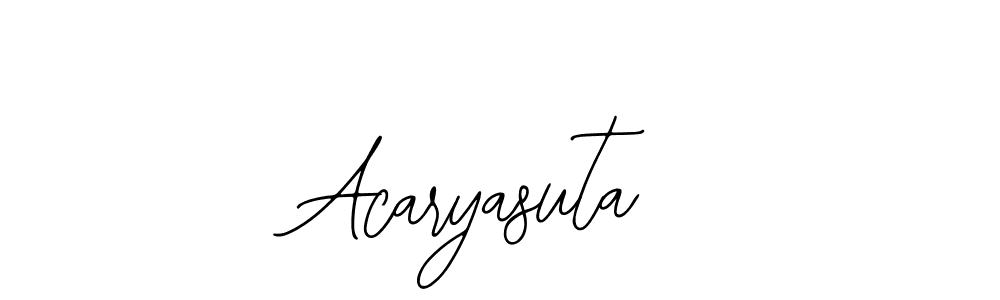 Create a beautiful signature design for name Acaryasuta. With this signature (Bearetta-2O07w) fonts, you can make a handwritten signature for free. Acaryasuta signature style 12 images and pictures png