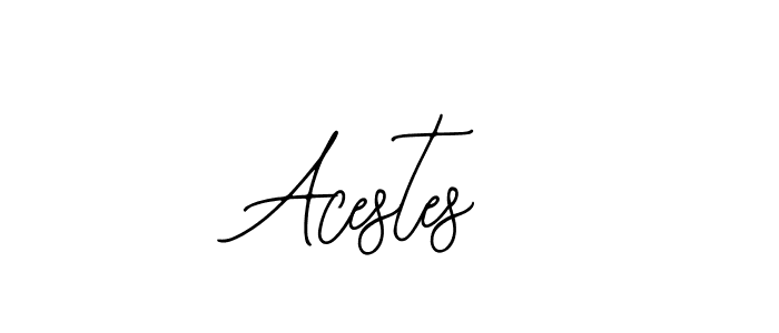 Also we have Acestes name is the best signature style. Create professional handwritten signature collection using Bearetta-2O07w autograph style. Acestes signature style 12 images and pictures png