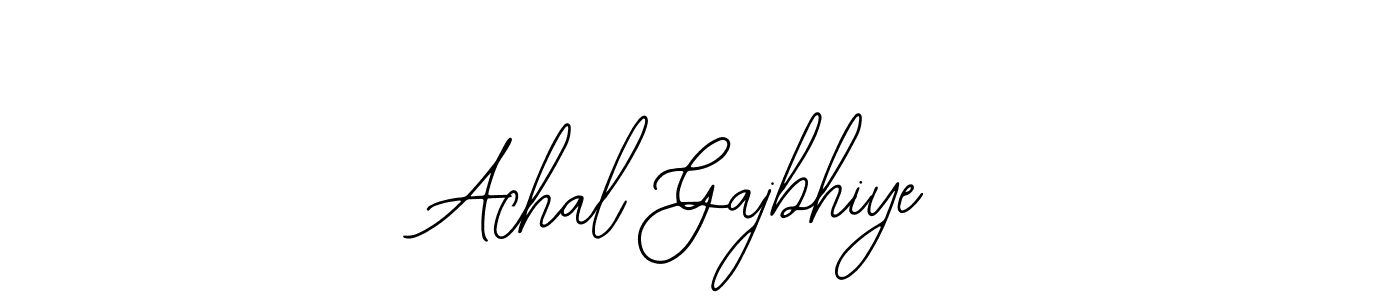 You should practise on your own different ways (Bearetta-2O07w) to write your name (Achal Gajbhiye) in signature. don't let someone else do it for you. Achal Gajbhiye signature style 12 images and pictures png