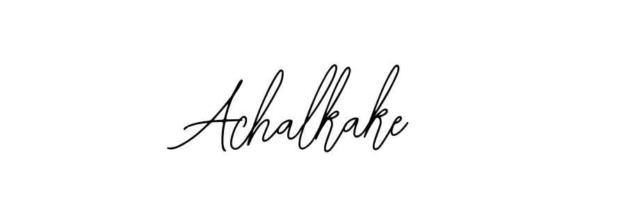 You can use this online signature creator to create a handwritten signature for the name Achalkake. This is the best online autograph maker. Achalkake signature style 12 images and pictures png