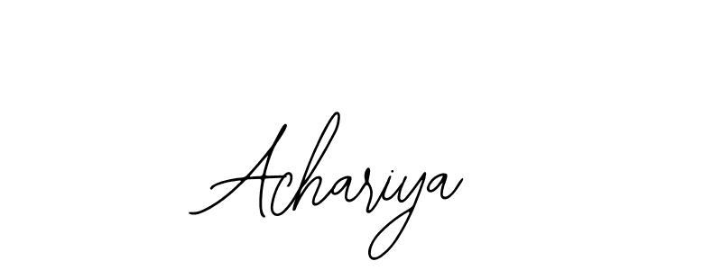 Also we have Achariya name is the best signature style. Create professional handwritten signature collection using Bearetta-2O07w autograph style. Achariya signature style 12 images and pictures png