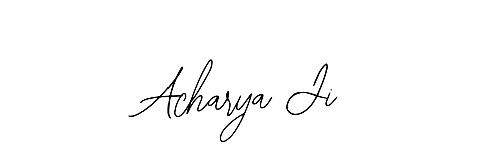 if you are searching for the best signature style for your name Acharya Ji. so please give up your signature search. here we have designed multiple signature styles  using Bearetta-2O07w. Acharya Ji signature style 12 images and pictures png