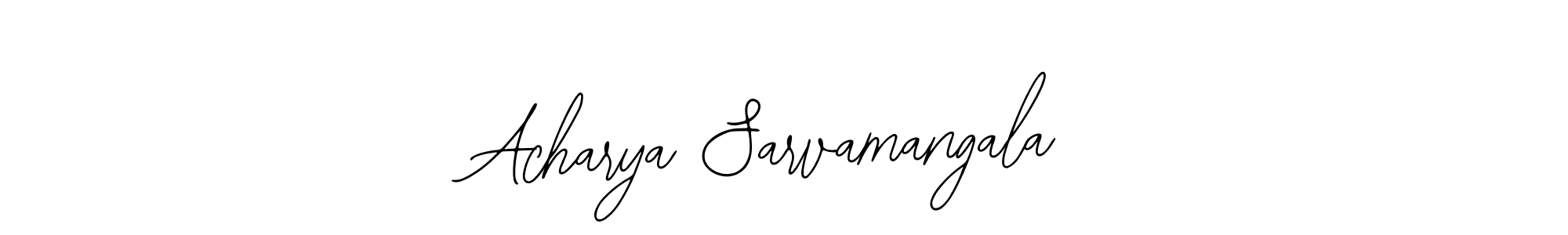 Make a beautiful signature design for name Acharya Sarvamangala. With this signature (Bearetta-2O07w) style, you can create a handwritten signature for free. Acharya Sarvamangala signature style 12 images and pictures png