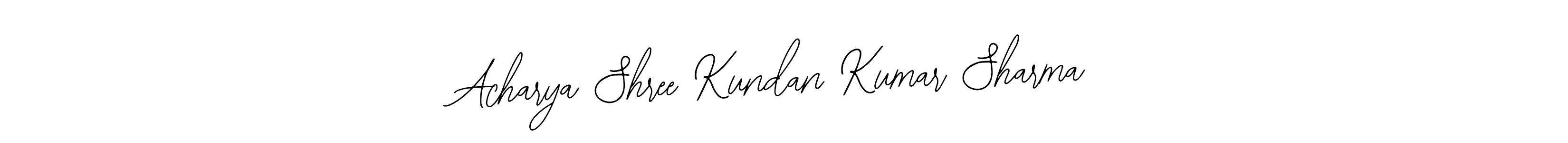 You can use this online signature creator to create a handwritten signature for the name Acharya Shree Kundan Kumar Sharma. This is the best online autograph maker. Acharya Shree Kundan Kumar Sharma signature style 12 images and pictures png