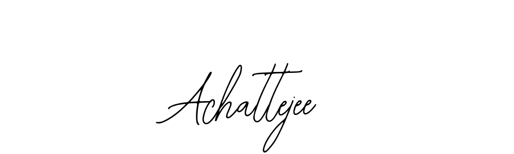 Make a beautiful signature design for name Achattejee. Use this online signature maker to create a handwritten signature for free. Achattejee signature style 12 images and pictures png