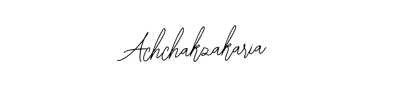 if you are searching for the best signature style for your name Achchakzakaria. so please give up your signature search. here we have designed multiple signature styles  using Bearetta-2O07w. Achchakzakaria signature style 12 images and pictures png
