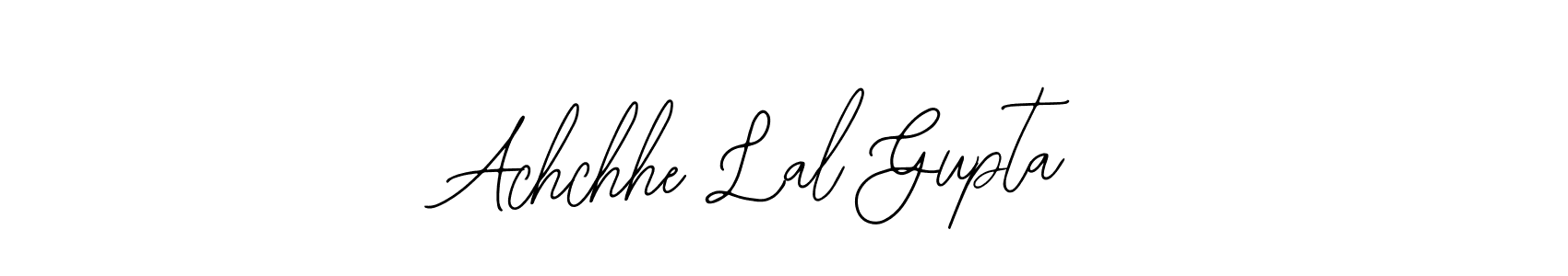 Use a signature maker to create a handwritten signature online. With this signature software, you can design (Bearetta-2O07w) your own signature for name Achchhe Lal Gupta. Achchhe Lal Gupta signature style 12 images and pictures png