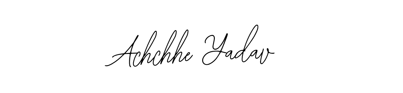 It looks lik you need a new signature style for name Achchhe Yadav. Design unique handwritten (Bearetta-2O07w) signature with our free signature maker in just a few clicks. Achchhe Yadav signature style 12 images and pictures png