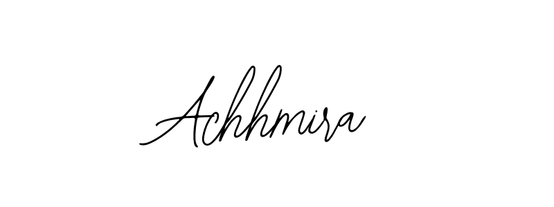 Make a short Achhmira signature style. Manage your documents anywhere anytime using Bearetta-2O07w. Create and add eSignatures, submit forms, share and send files easily. Achhmira signature style 12 images and pictures png