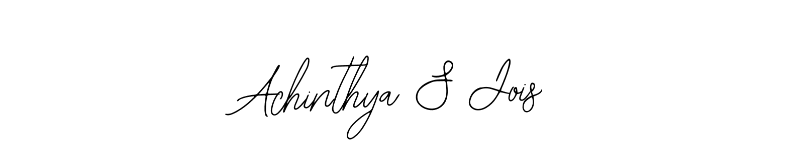 How to Draw Achinthya S Jois signature style? Bearetta-2O07w is a latest design signature styles for name Achinthya S Jois. Achinthya S Jois signature style 12 images and pictures png