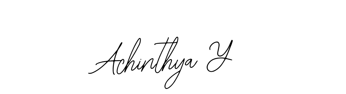 The best way (Bearetta-2O07w) to make a short signature is to pick only two or three words in your name. The name Achinthya Y include a total of six letters. For converting this name. Achinthya Y signature style 12 images and pictures png
